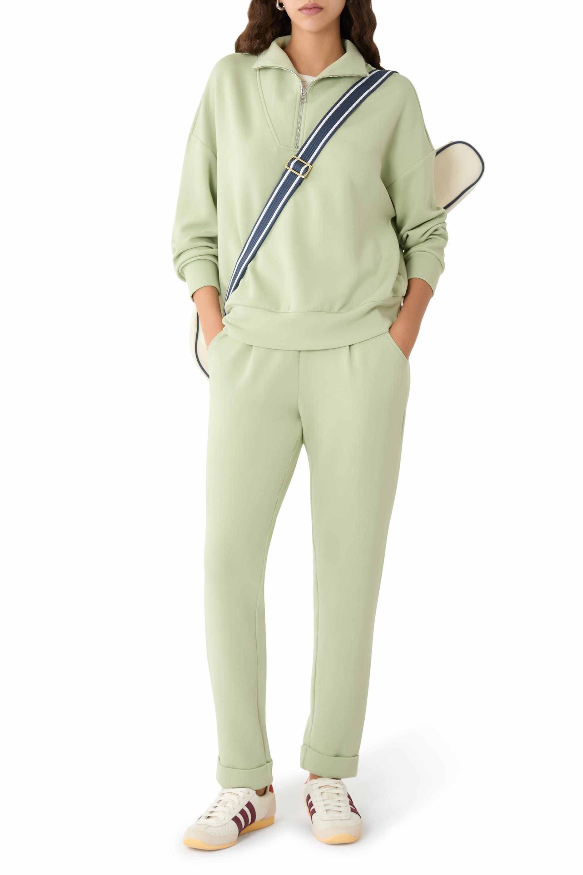 بنطال بأساور مطوية 28.5 بوصة