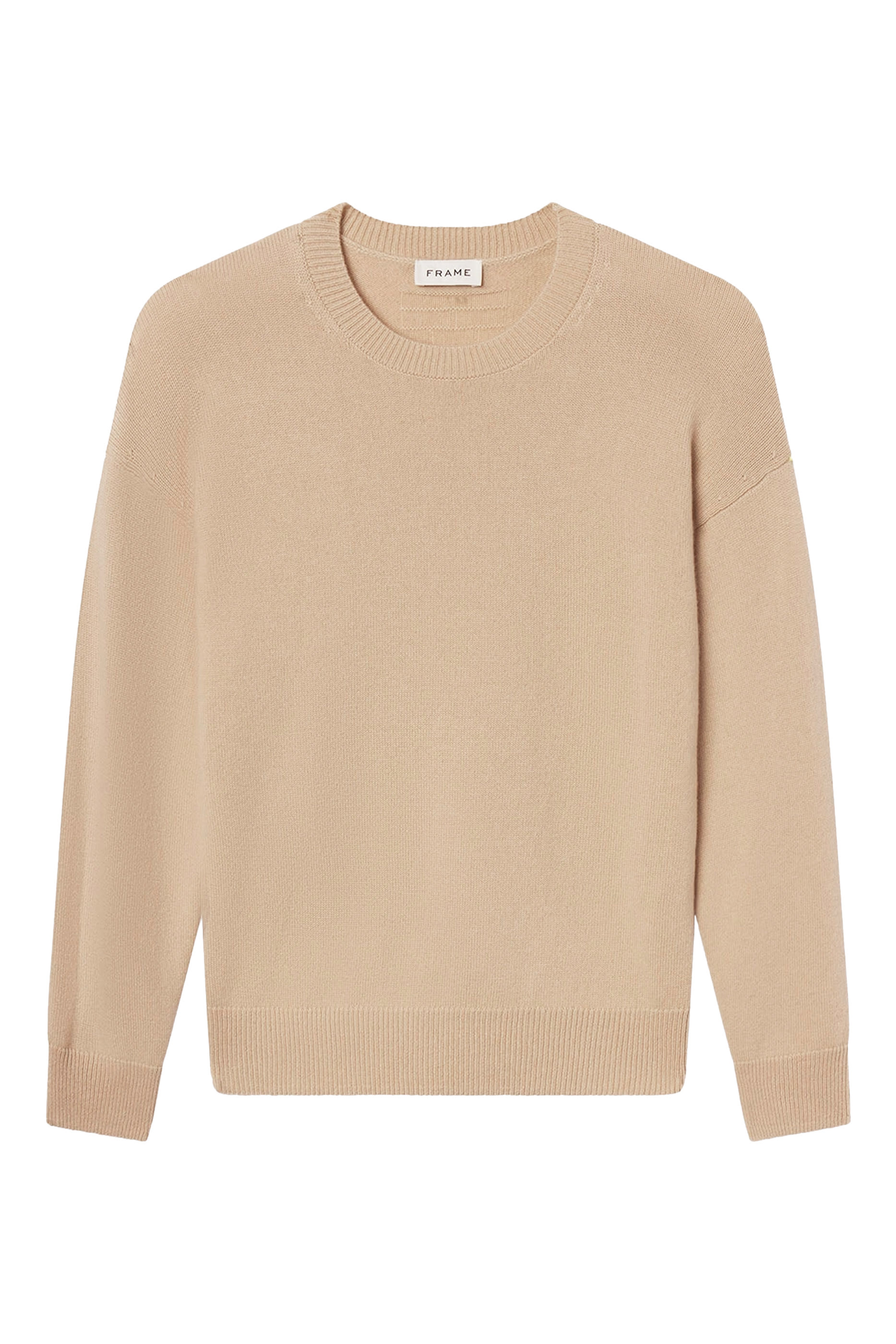 سويت شيرت بياقة ضيقة كشمير خفيف الوزن