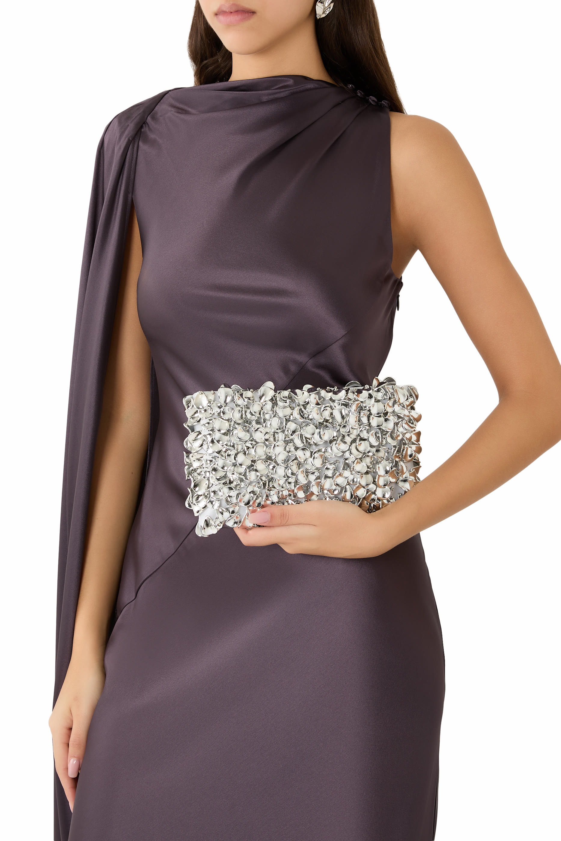 كلاتش ريس مزين بخرز