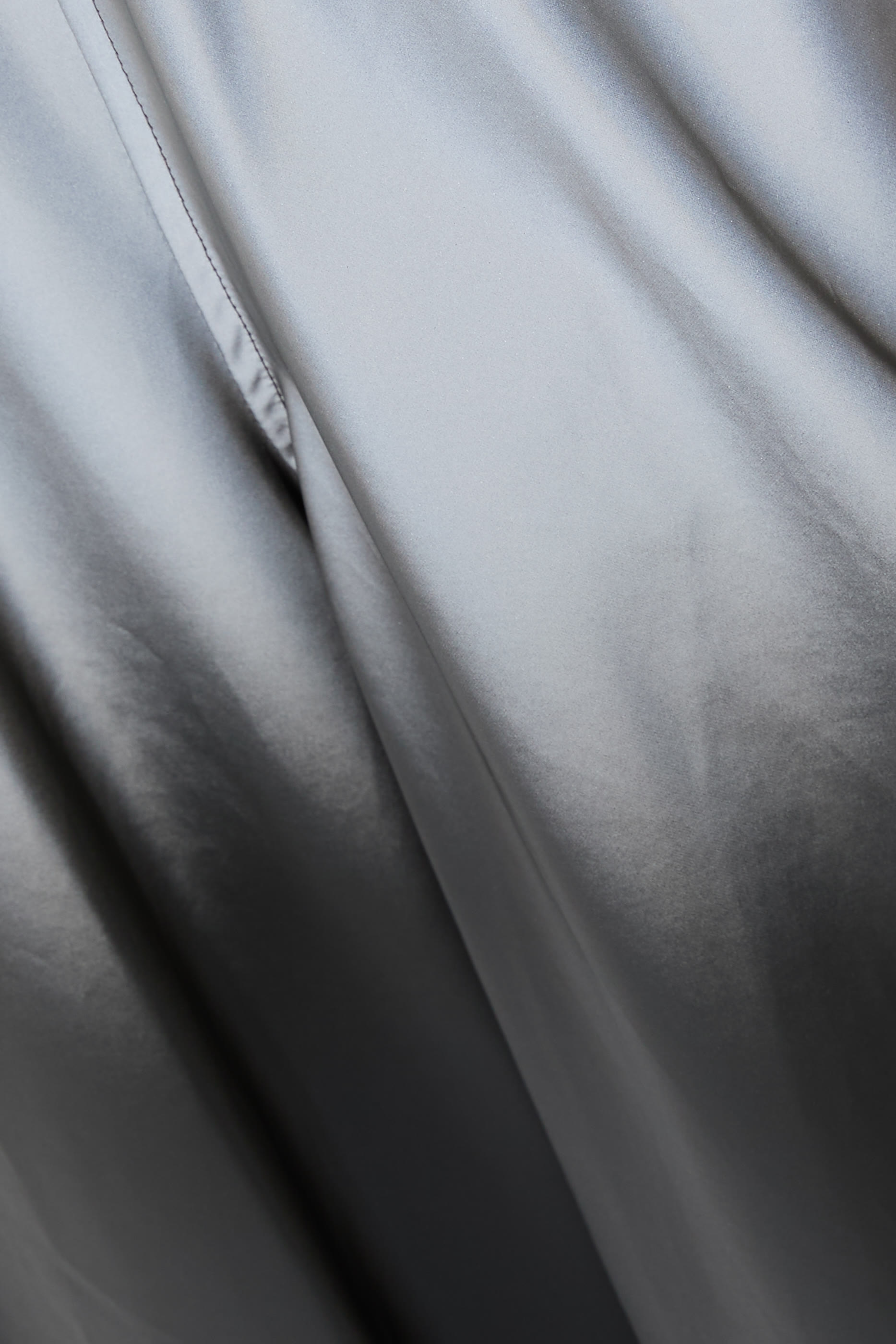 بنطال رياضي عاكس بخصر متوسط الارتفاع