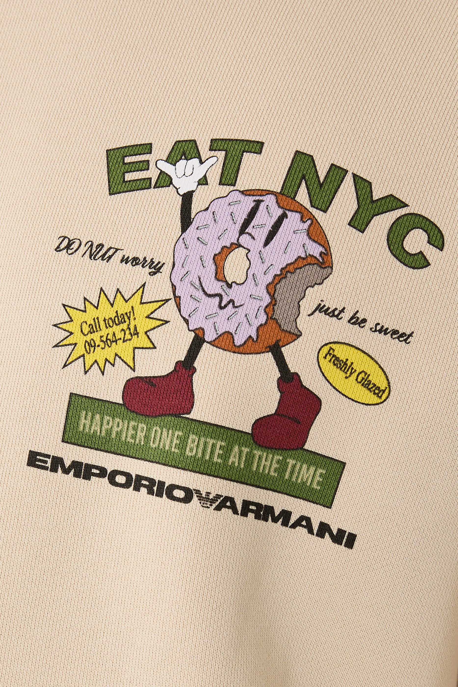 سويت شيرت مجموعة أي اس في نيويورك كابسول بغطاء للرأس مزين بطبعة إيت أن واي سي