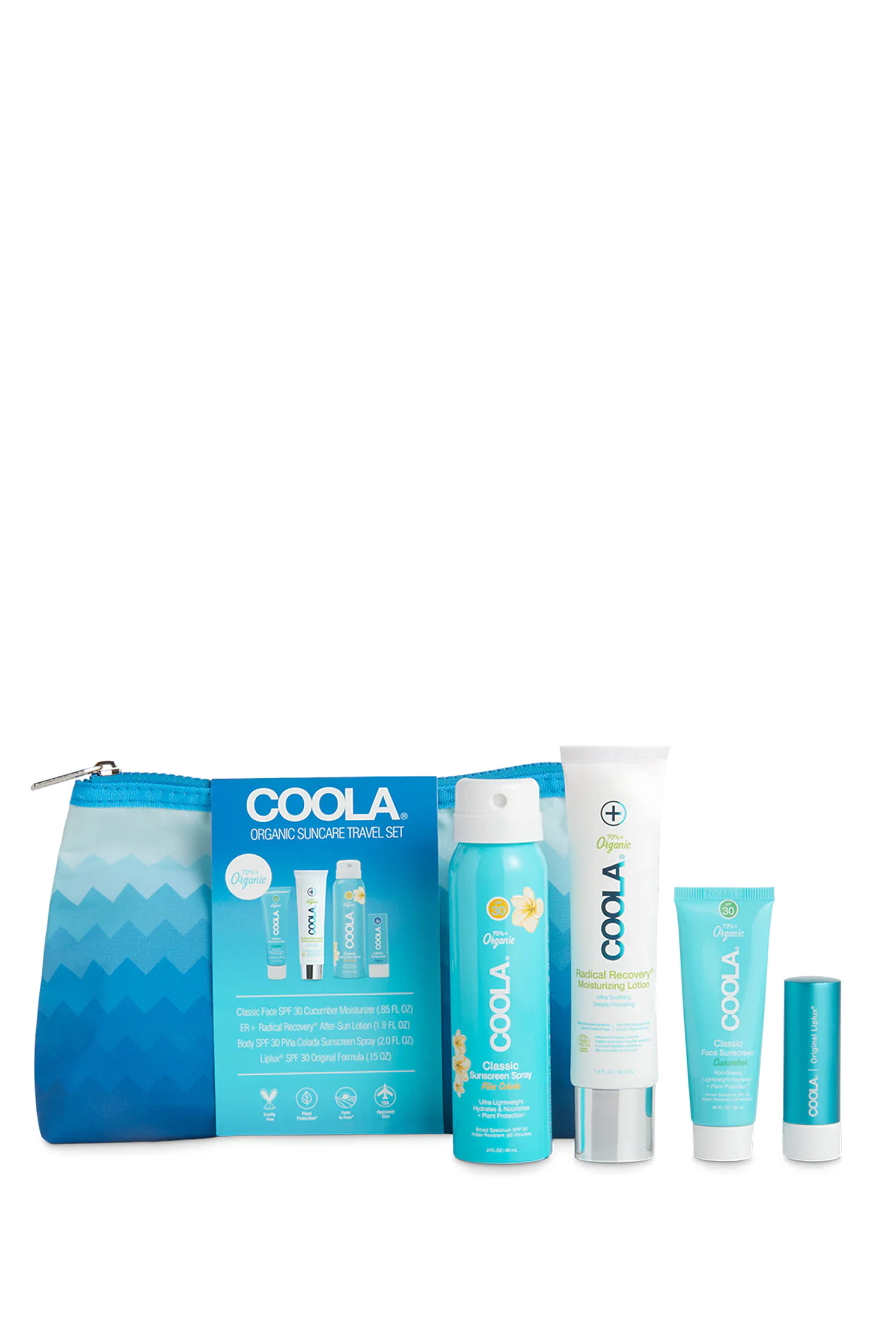 مجموعة عضوية مناسبة للسفر للحماية من الشمس