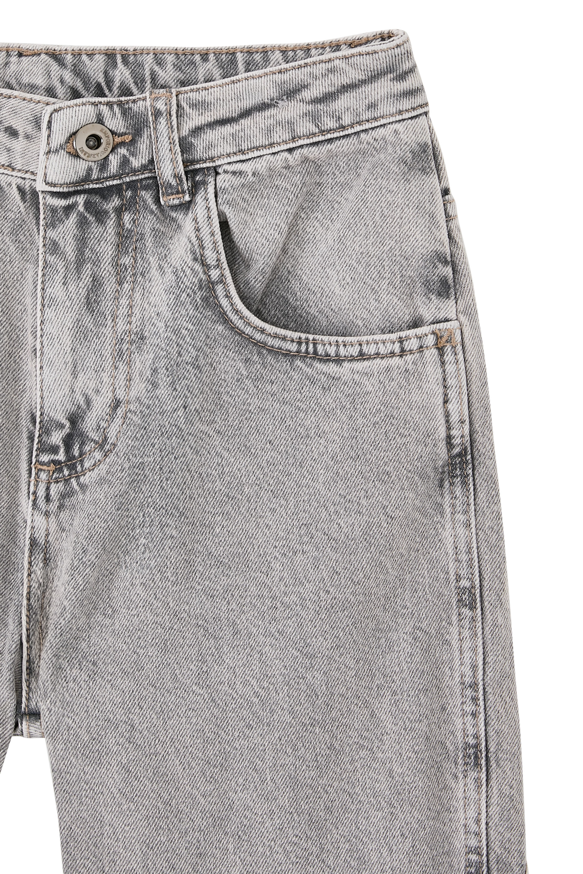 بنطال جينز بقصة ساق مستقيمة للأطفال