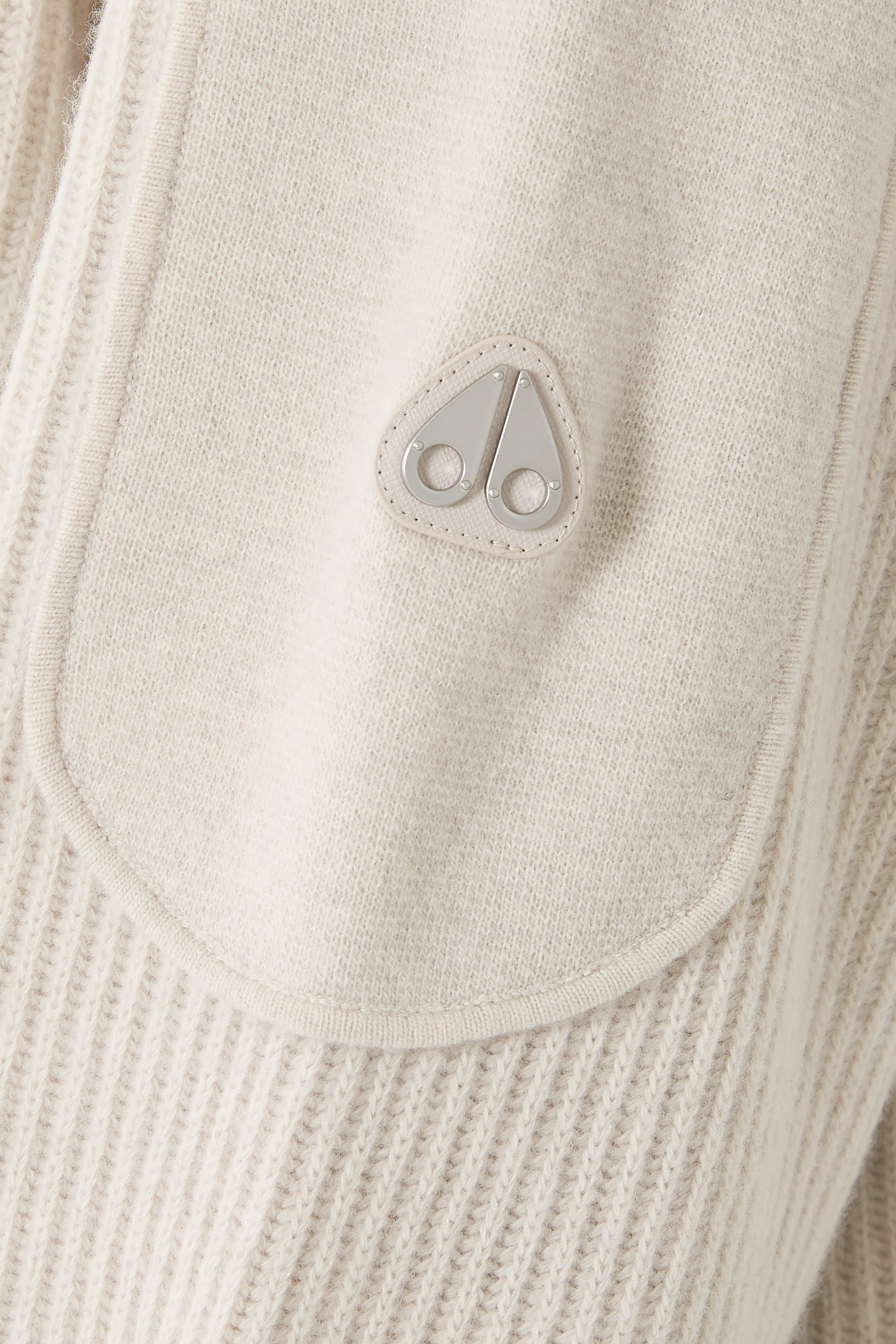 كنزة كولسون بسحاب كامل صوف