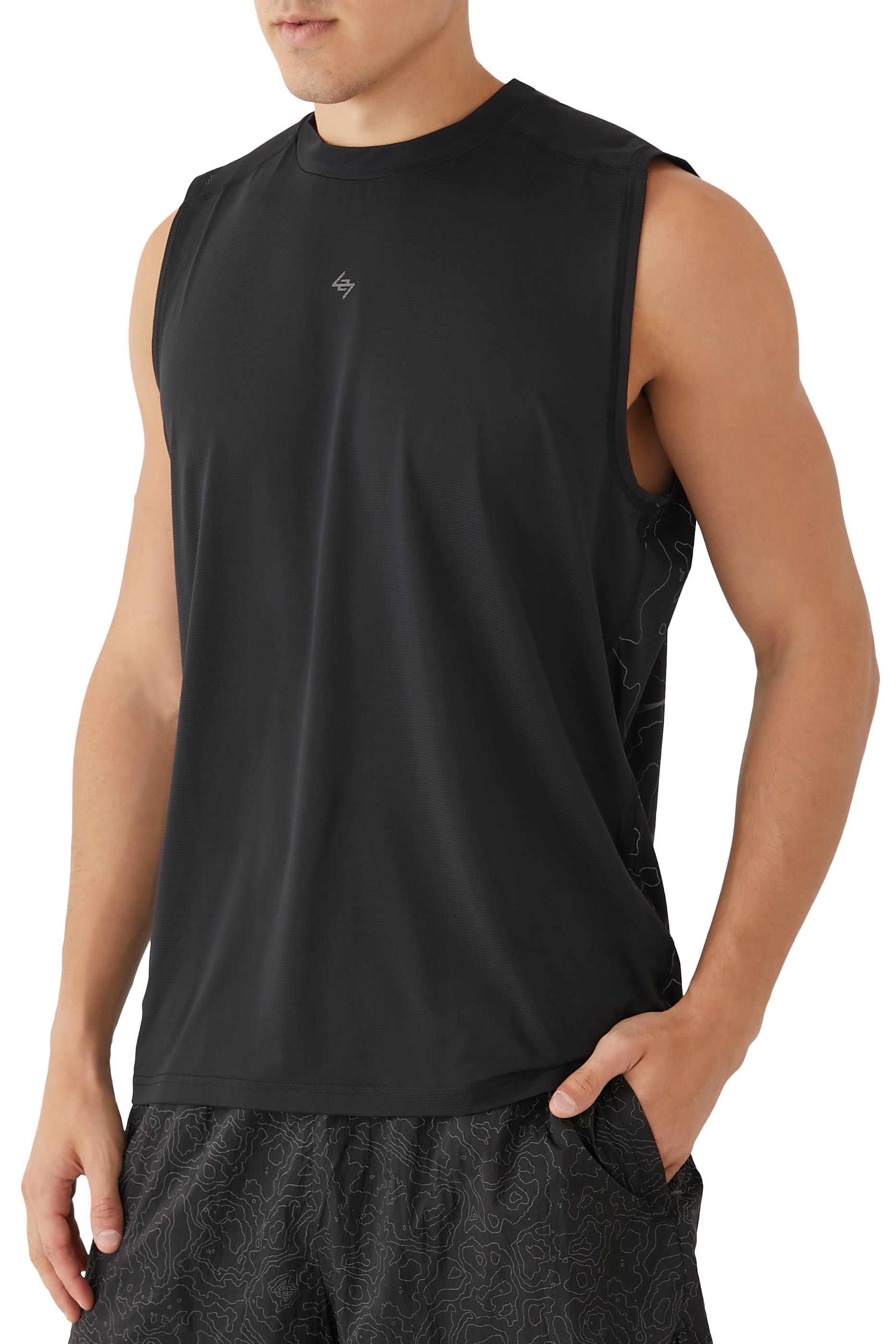 بلوزة ران بلا أكمام 247 كونتور