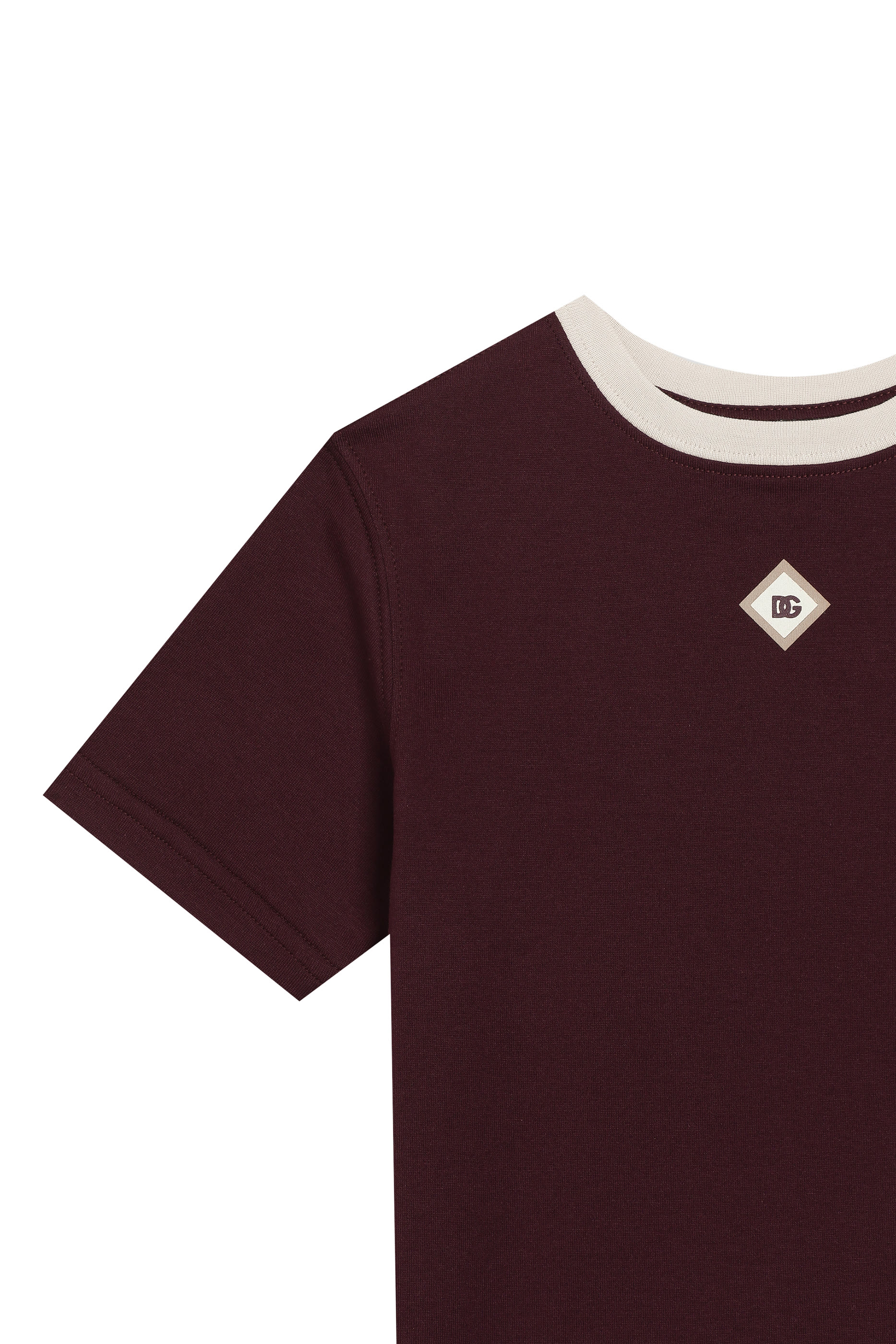 تيشيرت بشعار الماركة للأطفال