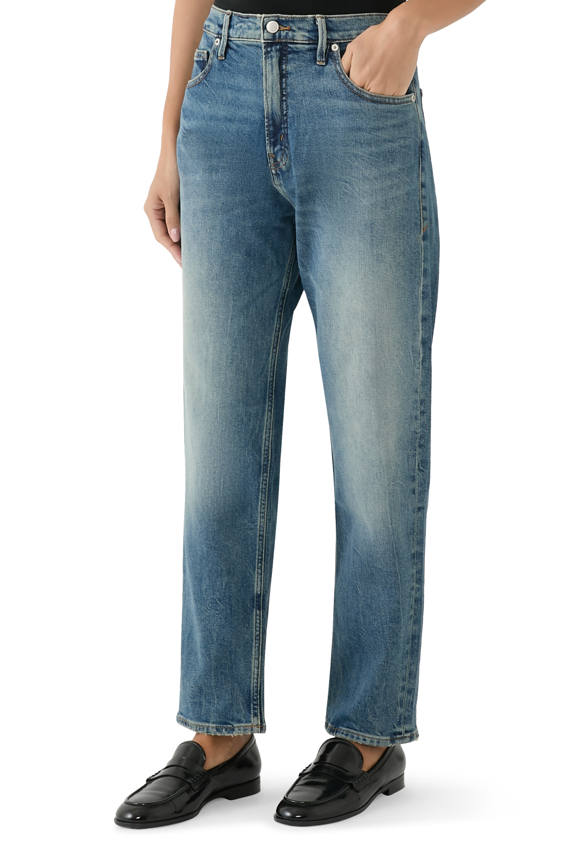 بنطال جينز غود ستاندرد بقصة مستقيمة