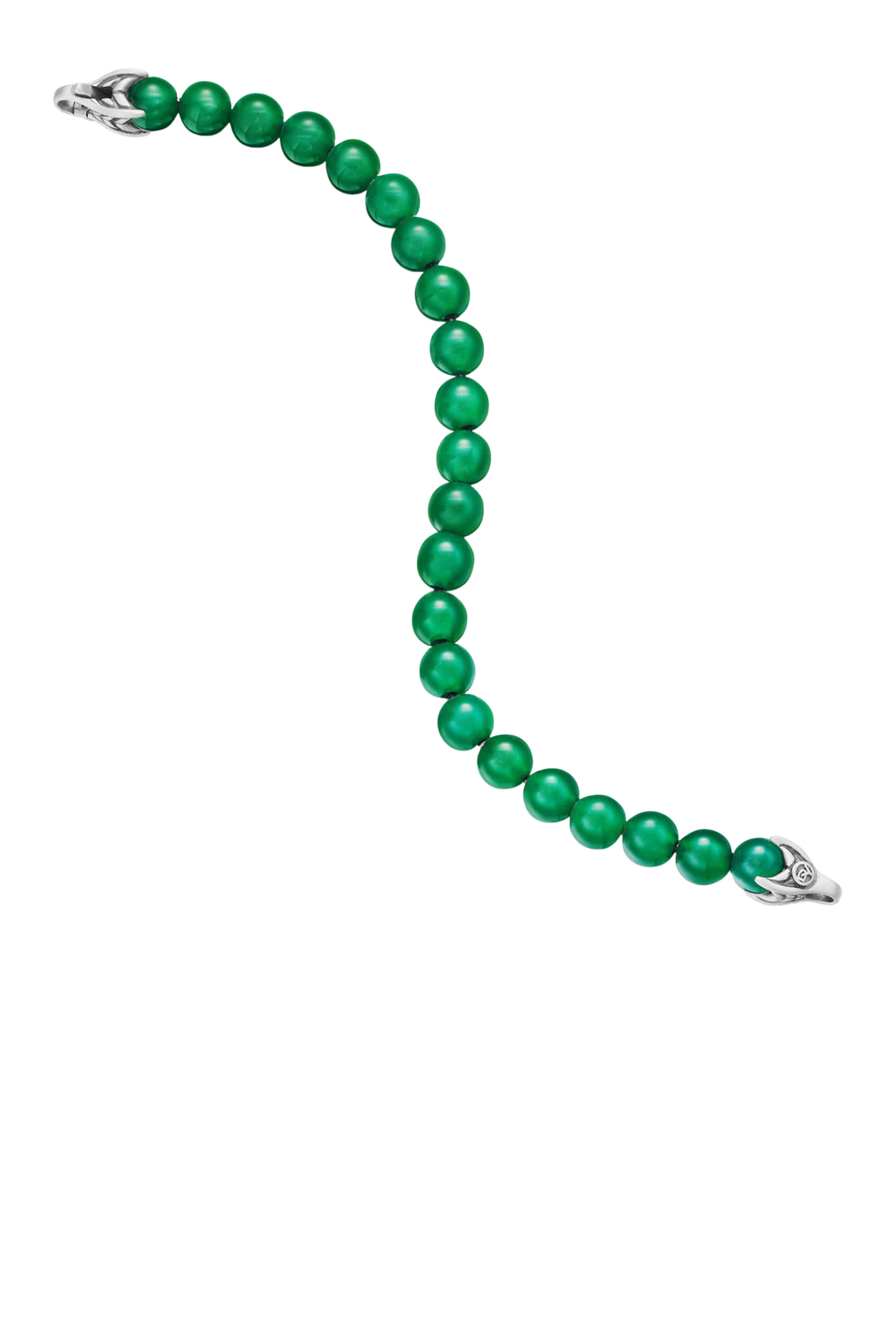 سوار سبريتشوال بخرز من العقيق، فضة إسترلينية