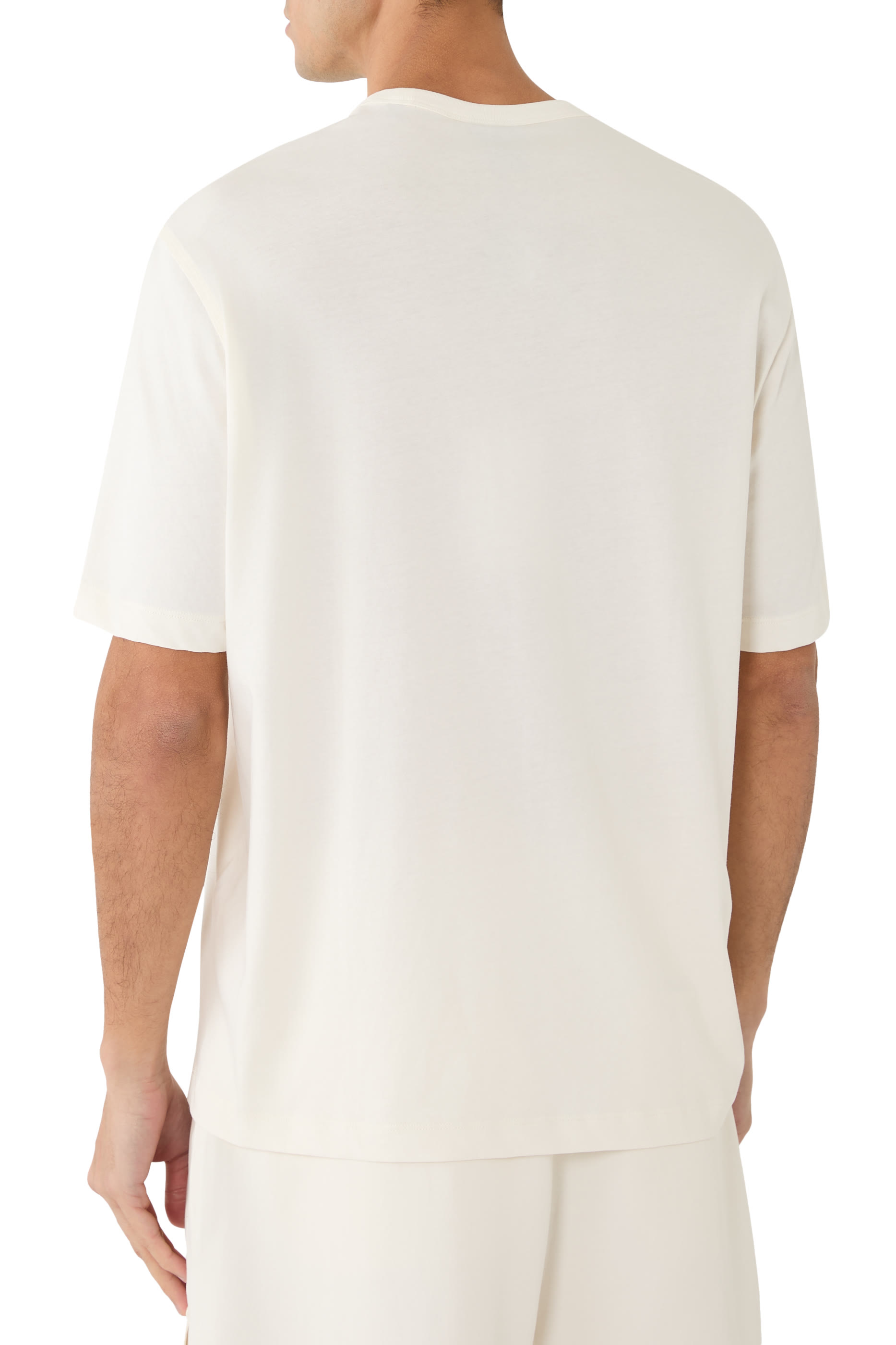 تيشيرت بشعار حرفي الماركة