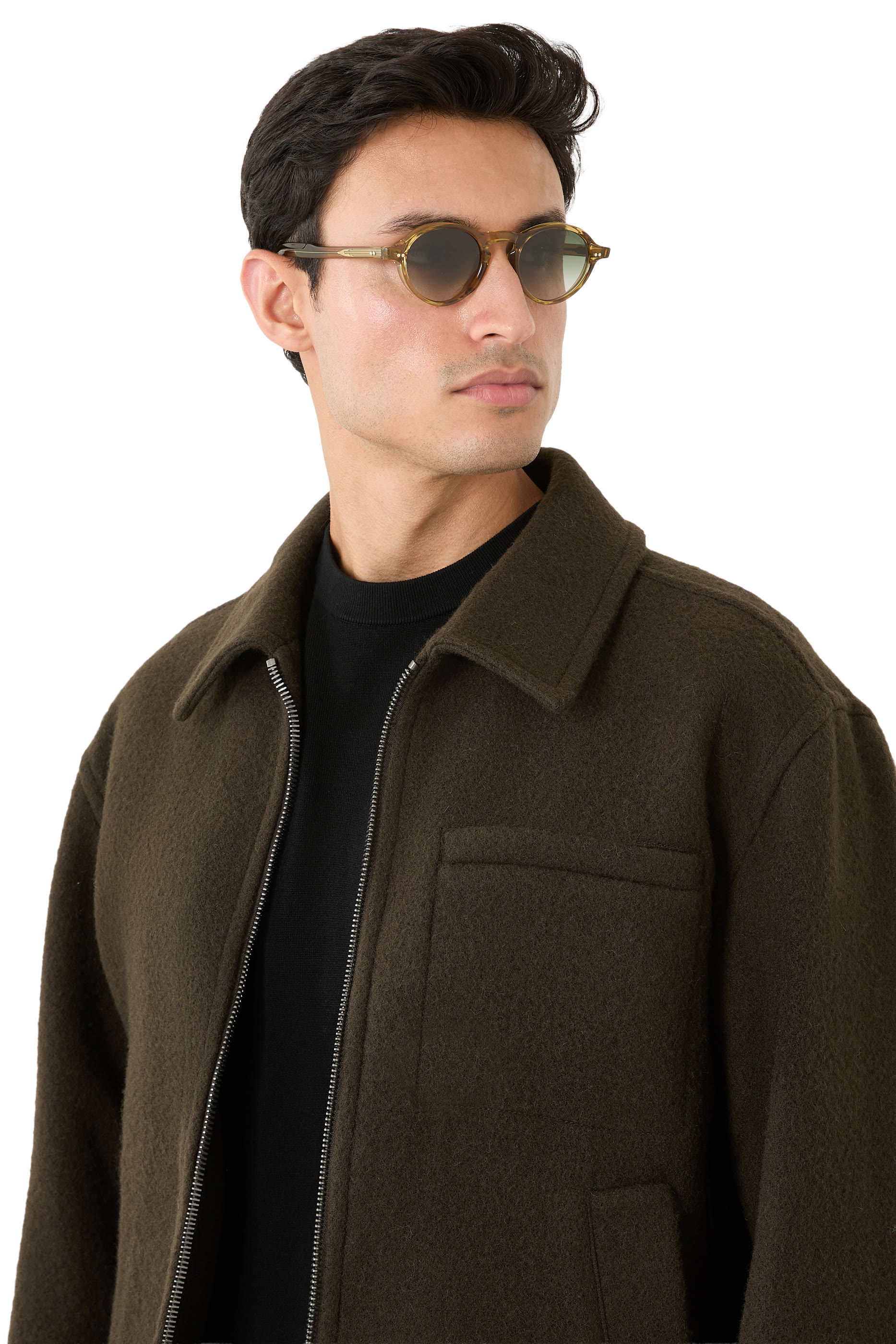 نظارة جي آي 08 شمسية بإطار مستدير