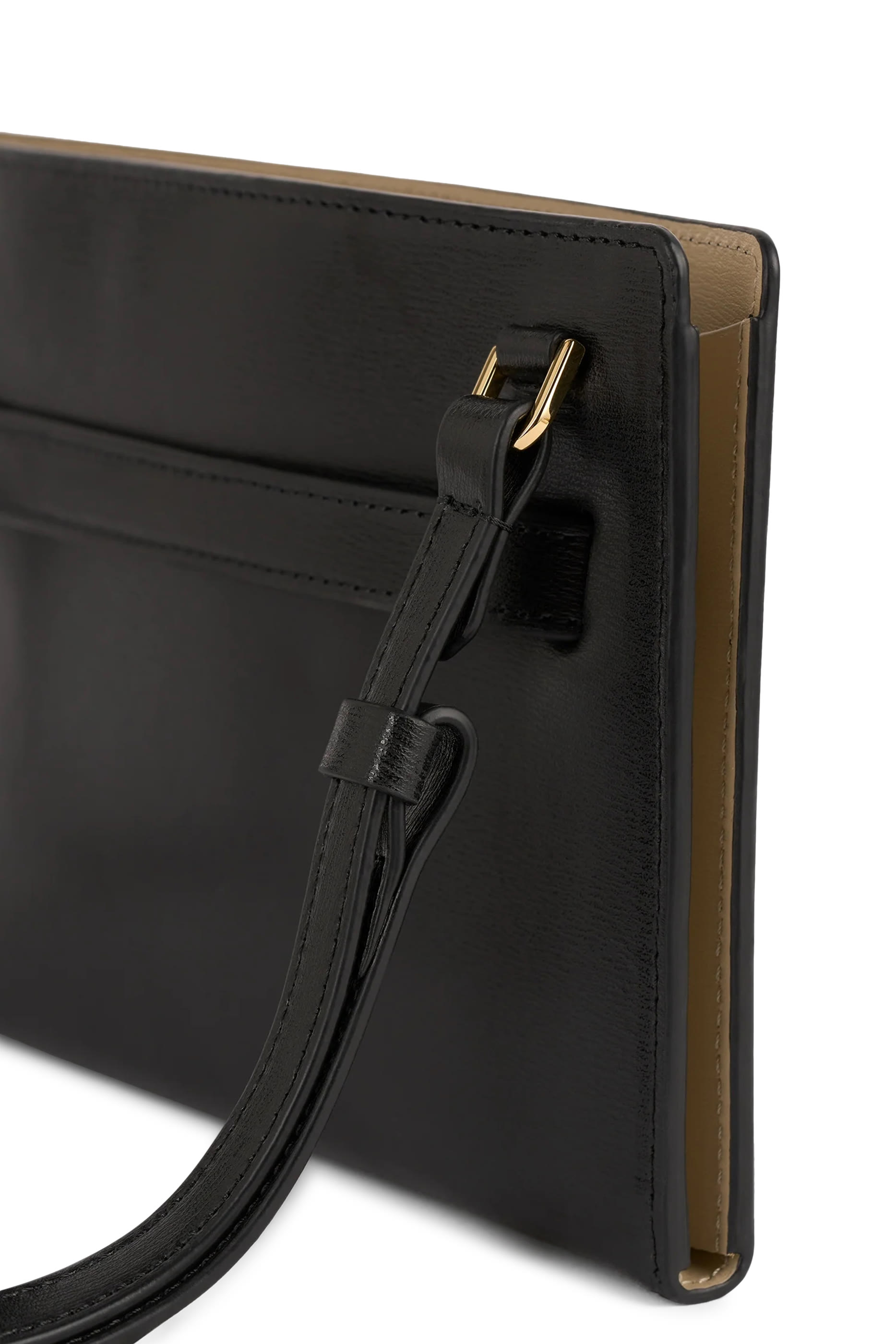 حقيبة كروس جلد بحزام