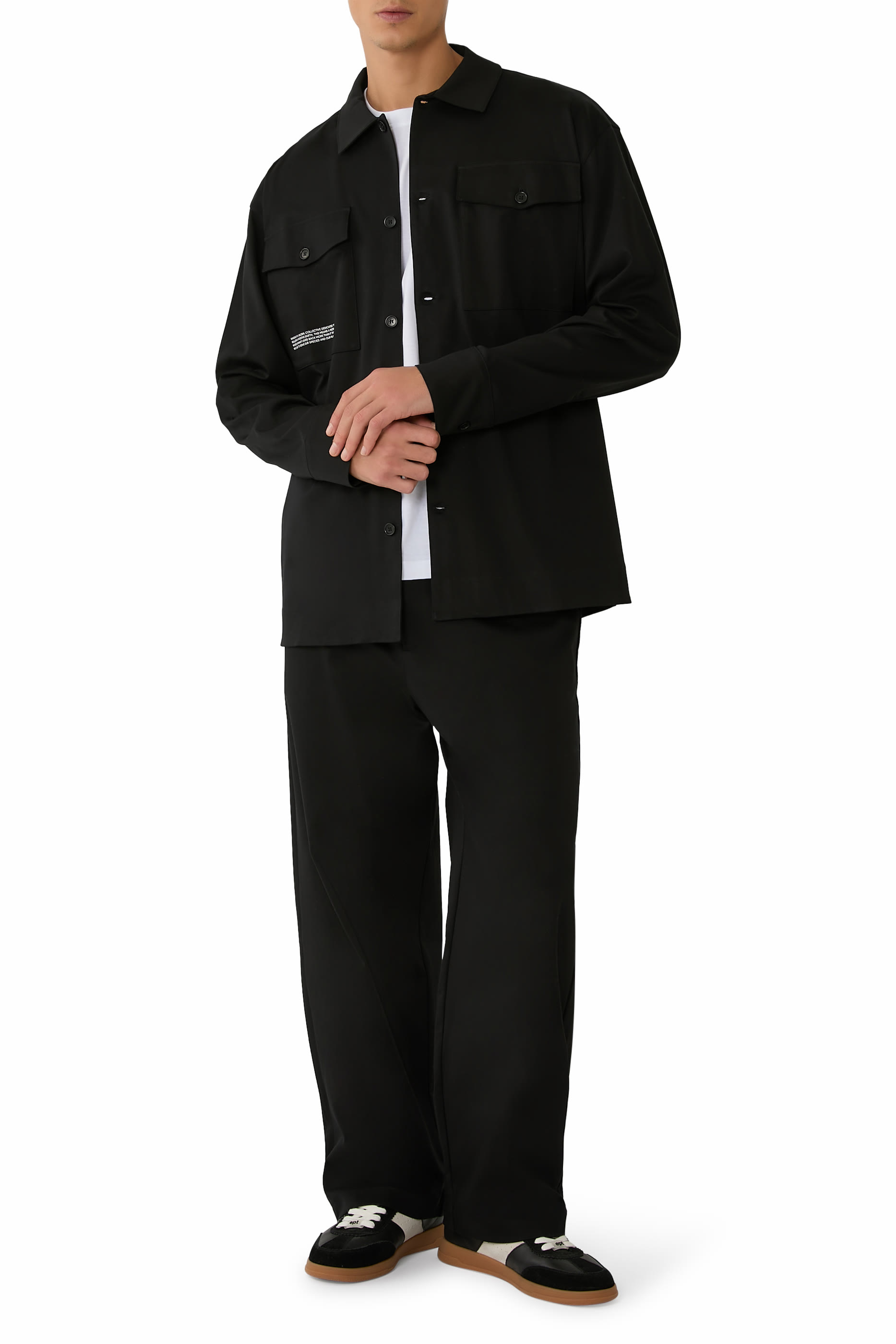 جاكيت نسيج متشابك