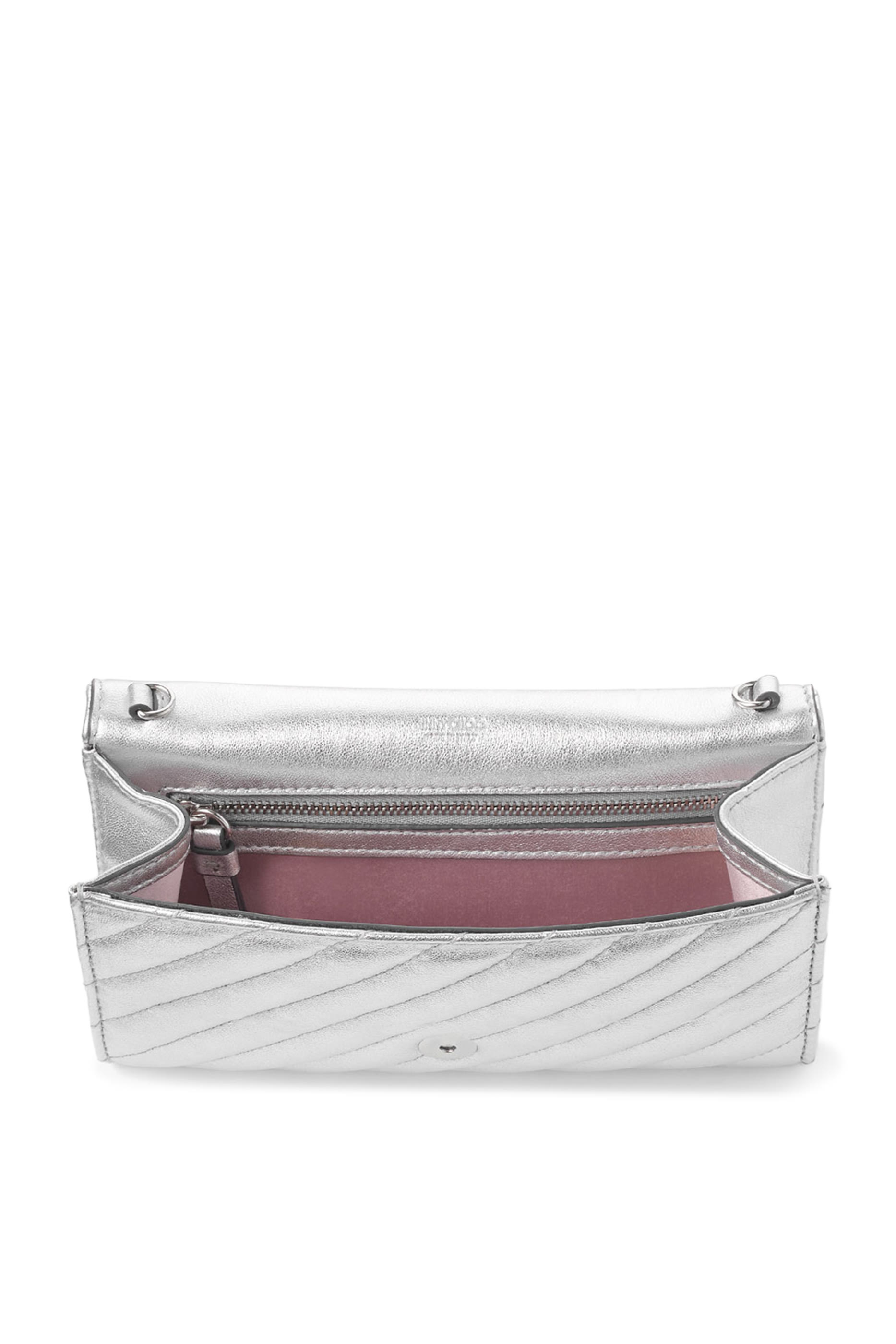 محفظة بحافة مقوسة وحمالة سلسلة