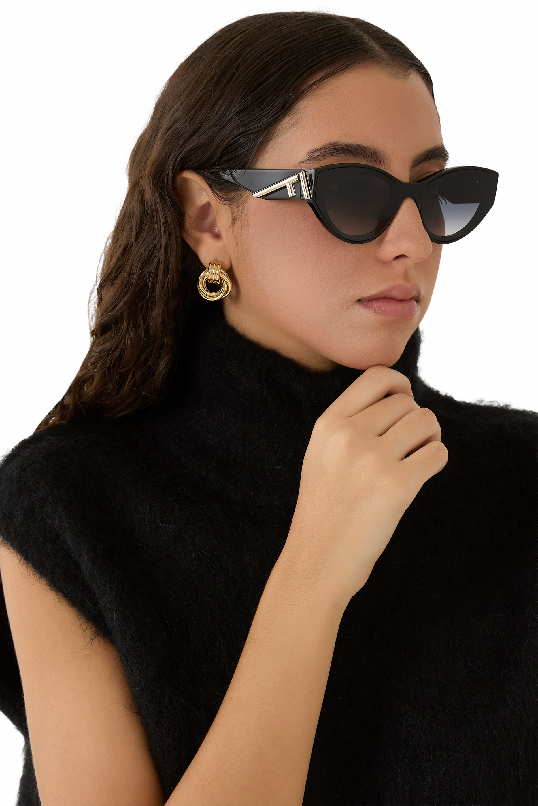 نظارة شمسية فيرست بإطار عين القطة أسيتات