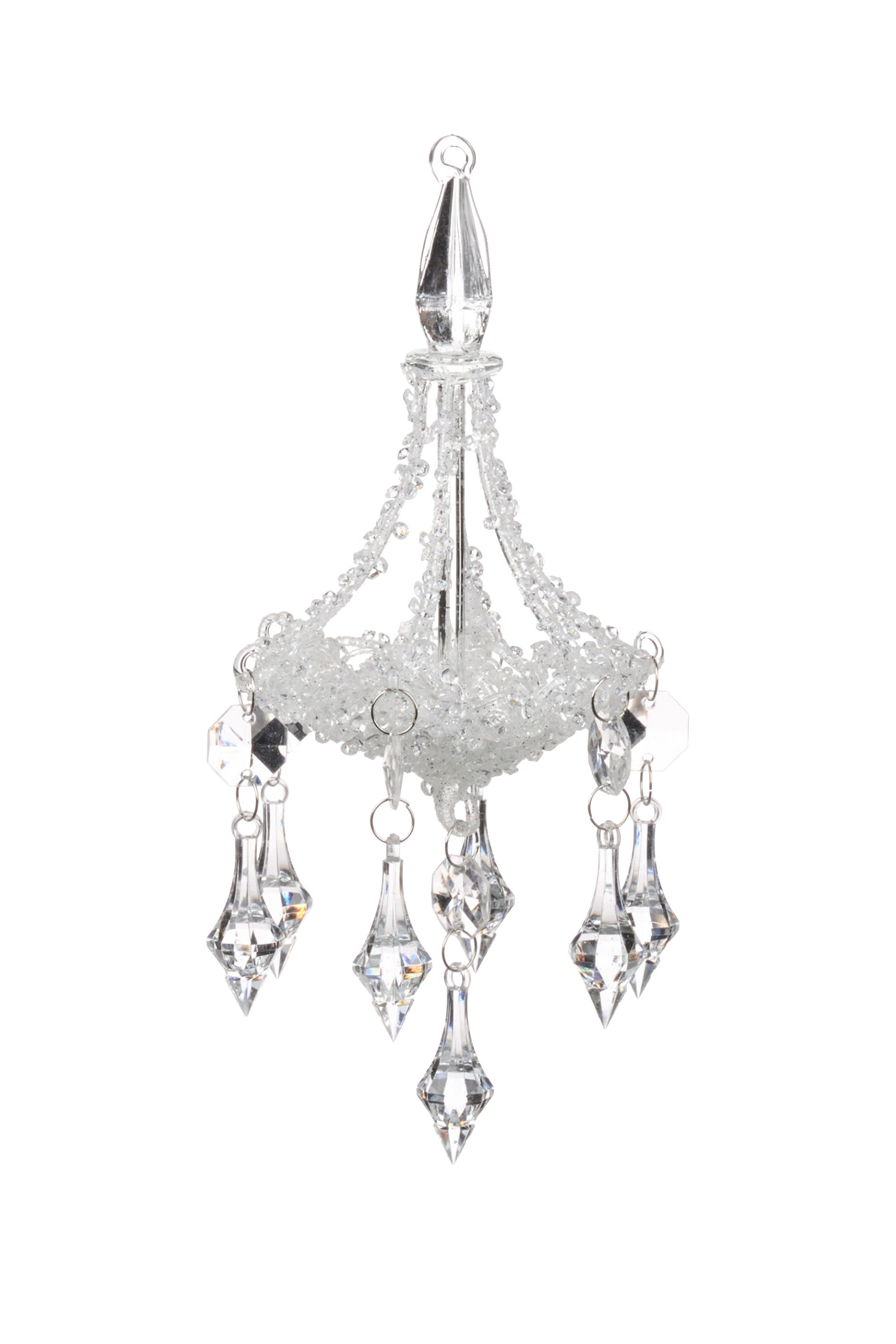 Glass Chandelier Ornament
